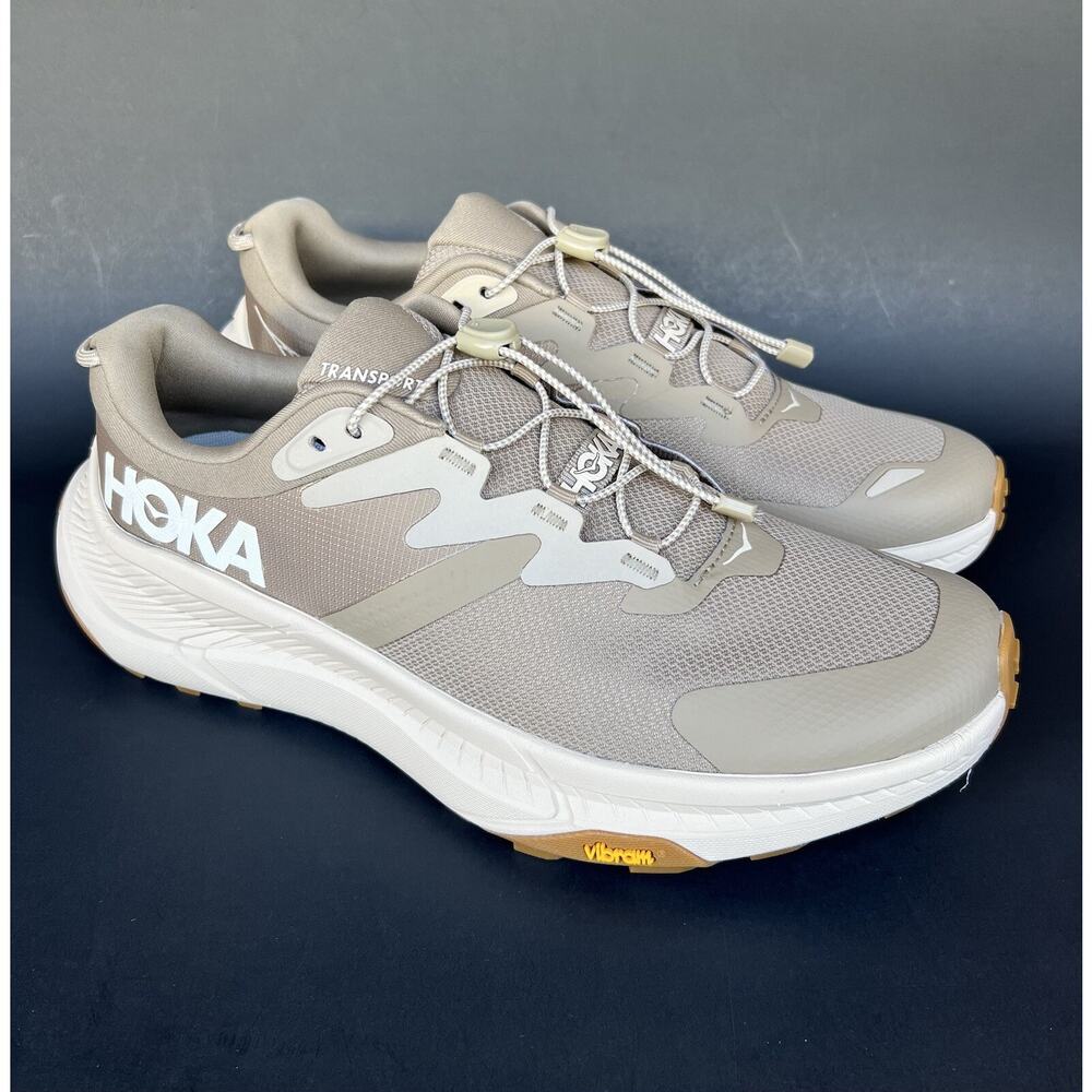 Hoka One One Transport Men's Hiking/Running Shoes Tan 1123153 DEGG NEW - Picture 2 of 11